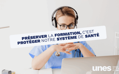Préserver la formation, c’est protéger notre système de santé