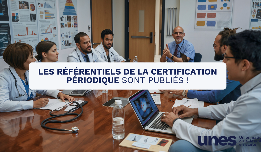 Les référentiels de la certification périodique sont publiés